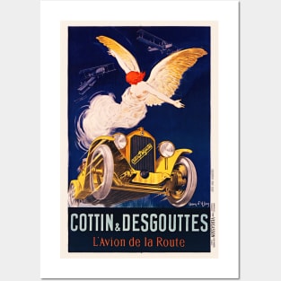 Cottin et Desgouttes France Vintage Poster 1926 Posters and Art